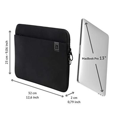 Tucano Top sleeve laptop/notebook 13" - Black Tucano Top sleeve laptop/notebook 13" - Black