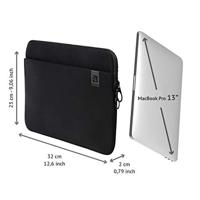 Tucano Top sleeve laptop/notebook 13" - Black - thumbnail