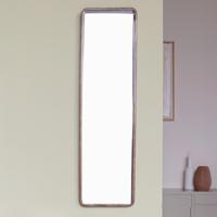 ZILT Rechthoekige Spiegel 'Rania' Rubberhout, 120 x 34cm - thumbnail