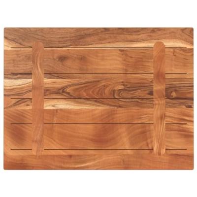 Tafelblad rechthoekig 90x50x3,8 cm massief acaciahout Tafelblad rechthoekig 90x50x3,8 cm massief acaciahout