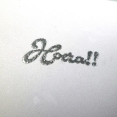 Nellie's Choice • embossing powder 0,25fl/oz jars silver metallic