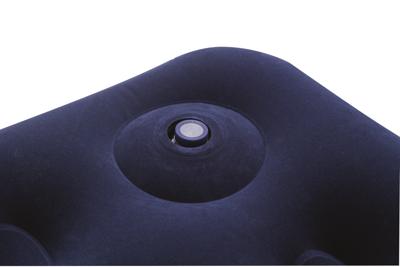 1-persoons luchtbed - 28 cm hoogte - Ingebouwd hoofdkussen - Ingebouwde voetpomp - 188x99x28 cm - Camping bed