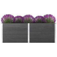 Plantenbak verhoogd 250x50x91 cm HKC grijs - thumbnail