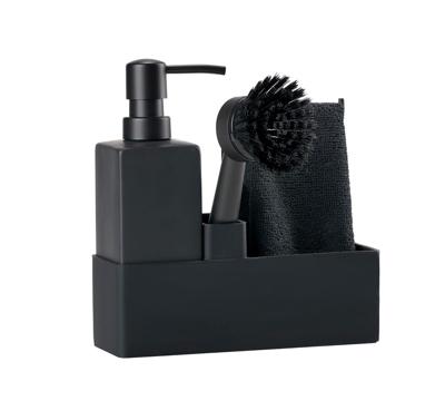 Zone - Solo - Keukenset Zwart 4-dlg