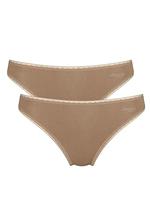 2-pack dames Basic Tai GO - biologische slips - XS - Creme | Dames slip - Onderbroek - Ondergoed - XS - Onderbroek - Ondergoed - XS - Onderbroek - - thumbnail