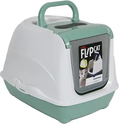 Moderna Kattentoilet flipcat mint green 50 cm
