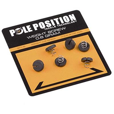 PolePosition Weight Screw 0.6 gr - 6St.