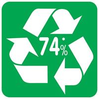 Balpen Bic Ecolutions round stic medium blauw | 60 stuks - thumbnail