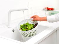 Brabantia Tasty+ Sla Centrifuge Jade Green/Wit - thumbnail
