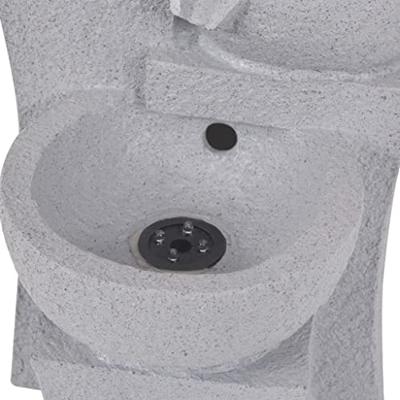 VidaXL Binnenfontein met led-verlichting polyresin