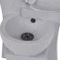 VidaXL Binnenfontein met led-verlichting polyresin - thumbnail