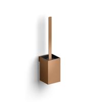 Clou Fold toiletborstelgarnituur - 35.5cm hoog - wandmodel - PVD - geborsteld brons CL/09.04041.83 - thumbnail
