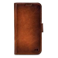 Senza Desire Leather Wallet Apple iPhone X/Xs Burned Cognac - thumbnail