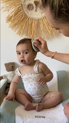 Baby Silikonbürste BEABA groen Baby Silikonbürste BEABA groen