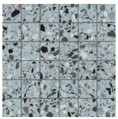 Medley terrazzo Sugar mozaiek 5x5 op net van 30x30 Medley terrazzo Sugar mozaiek 5x5 op net van 30x30