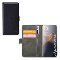 Mobilize Classic Gelly Wallet Book Case Motorola Edge 60 Fusion Black - thumbnail