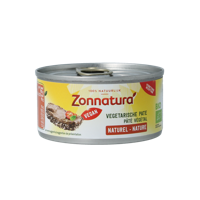 Zonnatura Vegetarische pate naturel bio 125 Gram - thumbnail