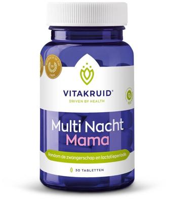Vitakruid Multi Nacht Mama 100% Vegan 30 Vitakruid Multi Nacht Mama 100% Vegan 30