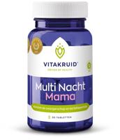 Vitakruid Multi Nacht Mama 100% Vegan 30 - thumbnail