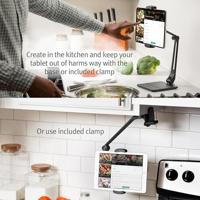 Twelve South HoverBar Duo iPad stand/klem - Black - thumbnail