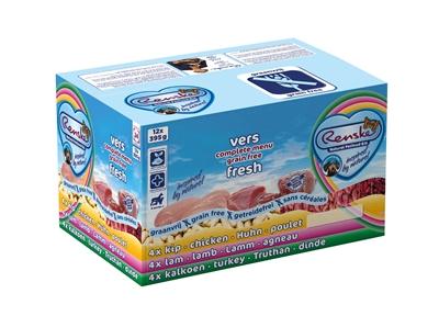 RENSKE VERS VLEES MULTI GRAANVRIJ 12X395 GR