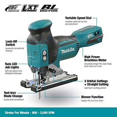 Makita DJV181Z Accu Decoupeerzaag 18V Basic Body - thumbnail