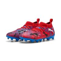 PUMA Future 8 Match Playmakers Gras / Kunstgras Voetbalschoenen (MG) Kids Rood Blauw Zwart - thumbnail