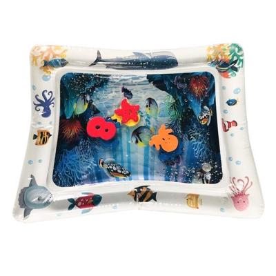3 STKS baby opblaasbare aquarium water spelen kussen Prostrate pad Toy mat wit 60 * 50cm 3 STKS baby opblaasbare aquarium water spelen kussen Prostrate pad Toy mat wit 60 * 50cm