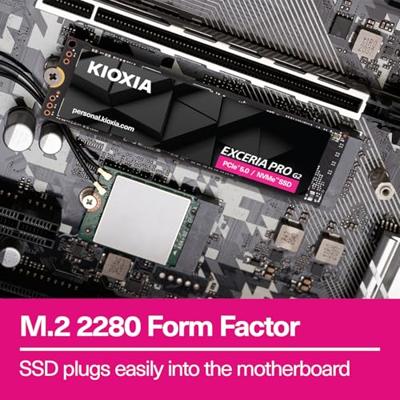 Kioxia Exceria PRO G2 2 TB M.2 PCI Express 5.0 NVMe BiCS FLASH TLC