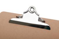 MAUL klemplaat Classic, hardboard karton, A4 staand, bruin - thumbnail