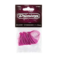 Dunlop 41P114 Delrin Plectrum 1.14mm 12-Pack - thumbnail