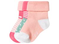 lupilu 3 Paar baby sokken (Roze, 15/18) - thumbnail