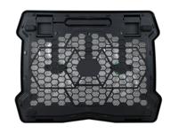 Conceptronic THANA06B notebook cooling pad 39,6 cm (15.6 ) Zwart - thumbnail