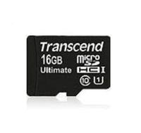 Transcend Ultimate (600x) microSDHC-kaart Industrial 16 GB Class 10, UHS-I Incl. SD-adapter - thumbnail
