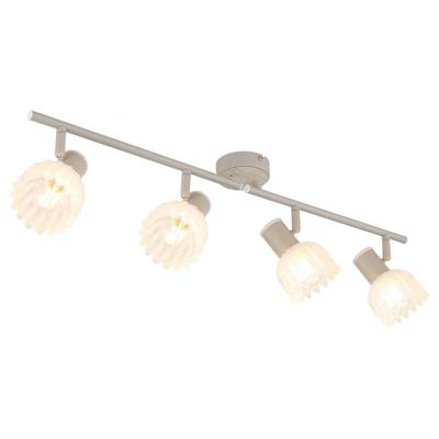 Globo 4-lichts plafondspotPlanta zand bruin - 54317-4