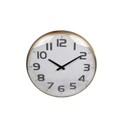 Overige Merken Wandklok dresden 43x6.5x43 cm messing/metaal