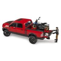 bruder Dodge RAM Power wagen met accessoires modelvoertuig - thumbnail
