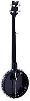 Ortega Raven Series OBJE250OP-SBK open back banjo met tas - thumbnail