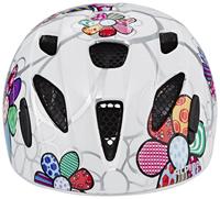 Olympic Sportswear Alpina sports kinderhelm ximo flash white flower 49-54 glans - thumbnail