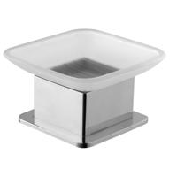 Wiesbaden Eris vrijstaande zeepschaal chroom - thumbnail