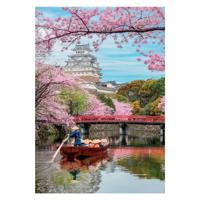 Clementoni legpuzzel himeji castle in spring, 1000st. - thumbnail