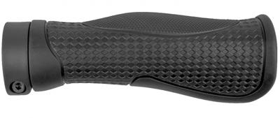 M-Wave cloud base ergo handvatset 130 mm met schroefbevestiging zwart