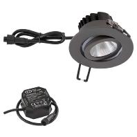 EVN PC650N61602 EVN Lichttechnik LED-inbouwlamp LED LED vast ingebouwd 6 W Antraciet