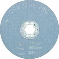 PFERD TOOLS 42001060 Combiclick zachte vliesschijf CC Ø 125 mm A 280 voor het reinigen en satineren met haakse slijpers Diameter 125 mm - thumbnail