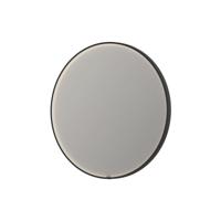 Spiegel INK SP24 120x4x120 cm incl. direct LED-Verlichting Rondom en Spiegelverwarming Mat Zwart - thumbnail