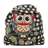 Katoenen Rugtas met Uil - thumbnail