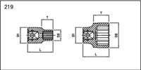 Dop 1/2", 12-kant 1.1/8" (SAE) 23929 - thumbnail