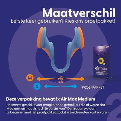 Airmax Snurkers medium 1 Stuks Airmax Snurkers medium 1 Stuks