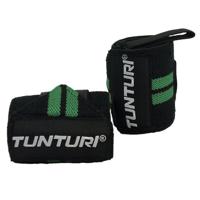 Tunturi Crossfit Wrist Wraps | Pols Wraps | Zwart/Green | Per Paar - thumbnail