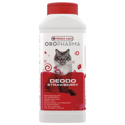 Versele-Laga Oropharma Deodo kattenbak geurverdrijver Aardbeiengeur